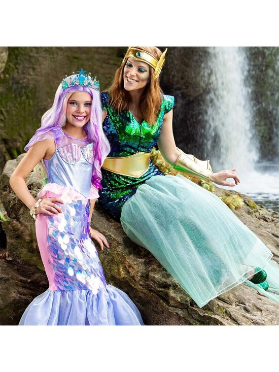 Women\'s Mermaid Crown Headband Seashell Starfish Hair Accessory Costume